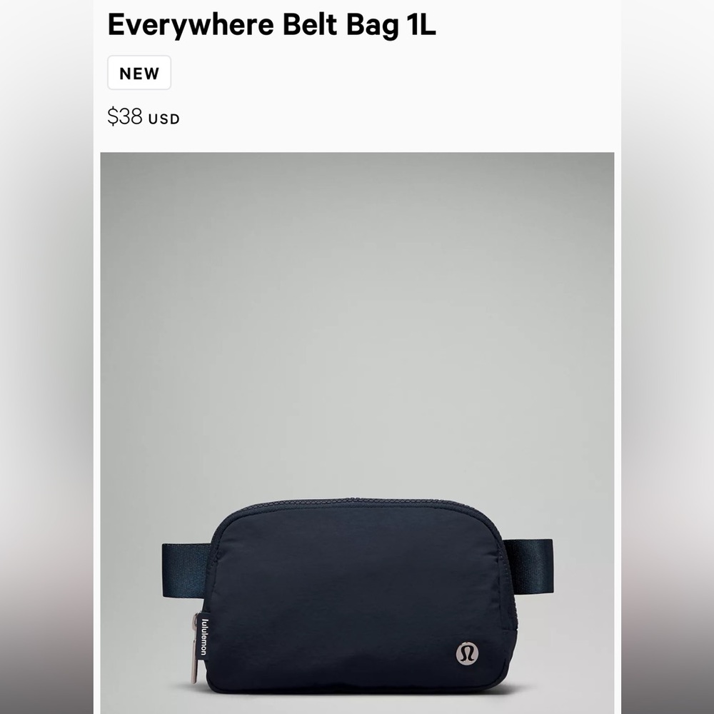 Lululemon Everywhere Belt Bag 1L